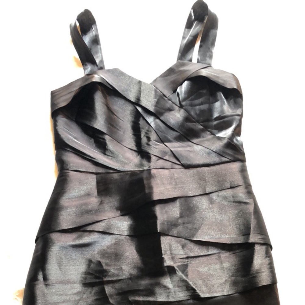 Beautiful Black layered Armani dress